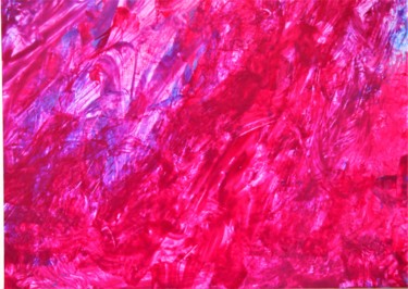 Painting titled "symphony in red and…" by Dorothea Breit, Original Artwork, Lacquer