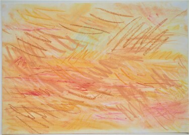 Pintura intitulada "o.t. (landscape)" por Dorothea Breit, Obras de arte originais, Pastel
