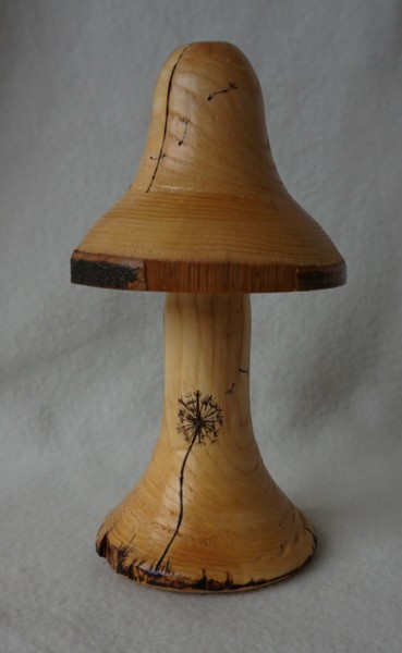 Художественная композиция под названием "mushroom" - Dorothy`S Workshop., Подлинное произведение искусства