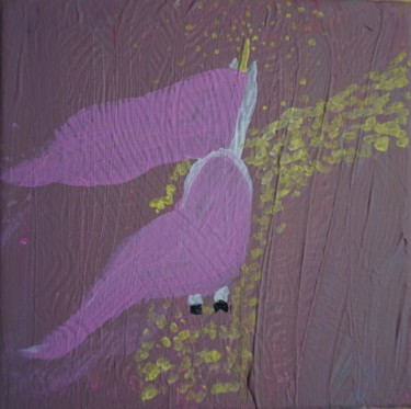 Peinture intitulée "unicorn at the milk…" par Dorothy`S Workshop., Œuvre d'art originale