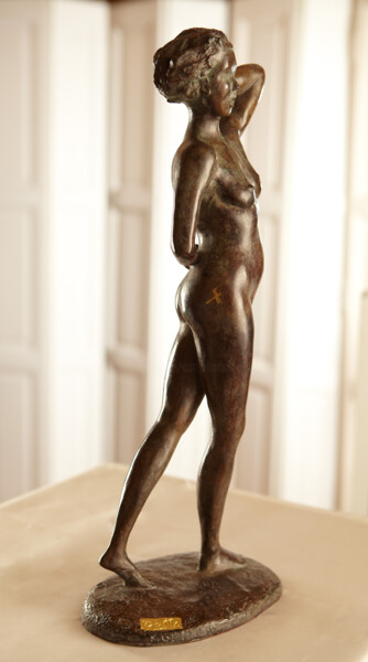 Sculptuur getiteld "La Diva" door Dorothée Barbou (Dotty), Origineel Kunstwerk, Bronzen