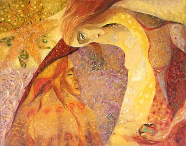 Enigma 2 Painting titled "Enigma 2" by Biser Panayotov, Original Artwork, Oil