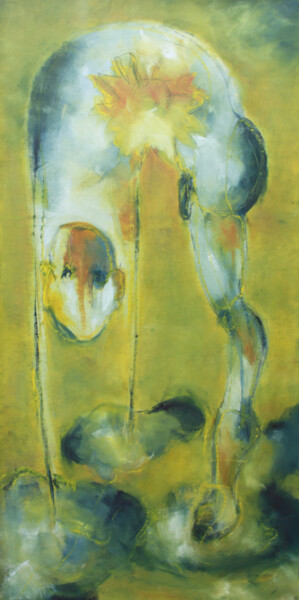 Painting titled "PLEIN SOLEIL" by Dov Melloul, Original Artwork, Oil