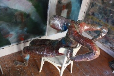 Sculpture titled "DOVSCULPT 7" by Dov Melloul, Original Artwork