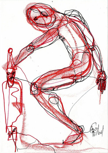 Drawing titled "24 DEC 2013  NOELLL…" by Dov Melloul, Original Artwork