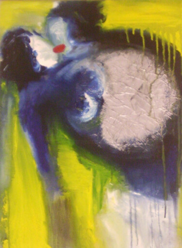 Painting titled "DELIVRE DEUX" by Dov Melloul, Original Artwork, Oil