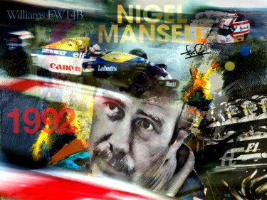 Photography titled "mansell" by Denis Poutet, Original Artwork, Digital Photography