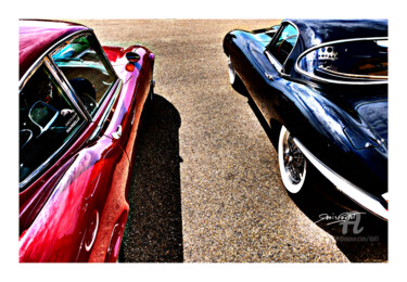 Fotografia intitulada "E type" por Denis Poutet, Obras de arte originais