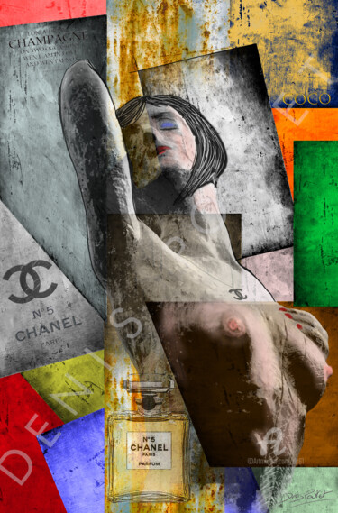 Цифровое искусство под названием "STC" - Denis Poutet, Подлинное произведение искусства, 2D Цифровая Работа