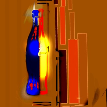 PopBootle series3 Digitale Künste mit dem Titel "PopBootle series3" von Dpaulinos Silva, Original-Kunstwerk, Digitale Malerei