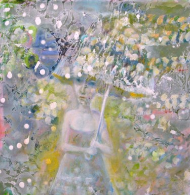 Schilderij getiteld "It will be raining" door Valdemart, Origineel Kunstwerk, Olie