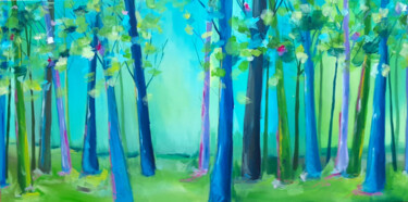 "Forest view" başlıklı Tablo Barbara Dräger tarafından, Orijinal sanat, Akrilik
