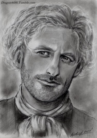 Drawing titled "Lord Anders (AU) il…" by Anastasia Malashenko, Original Artwork, Pencil