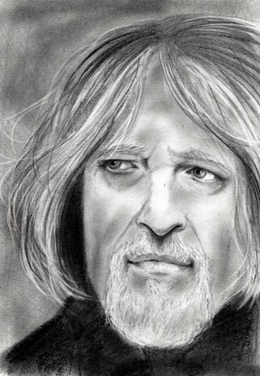 Drawing titled "Hank Anderson. Detr…" by Anastasia Malashenko, Original Artwork, Pencil