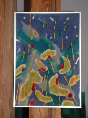 Картина под названием "SPRING" - Iwona Zawadzka, Подлинное произведение искусства, Масло