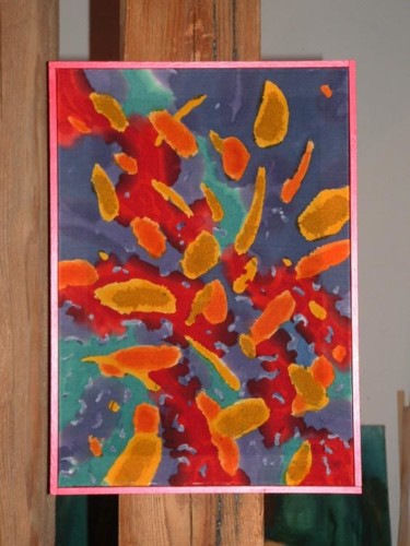 Картина под названием "SUMMER" - Iwona Zawadzka, Подлинное произведение искусства, Масло
