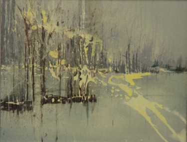 Картина под названием "Капель" - Ирина Драгункина, Подлинное произведение искусства, Масло