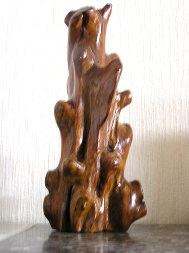 Sculpture titled "p1010020-2.jpg" by Alain Renard, Original Artwork, Wood