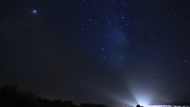 Photography titled "Noche de estrellas…" by Marcos Baute, Original Artwork
