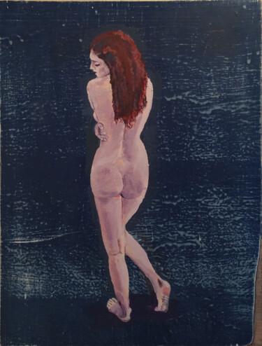 Pittura intitolato "Carefree" da Simon Farnell, Opera d'arte originale, Acrilico