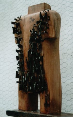 Sculpture intitulée "human 3" par Drinceanu Gabriela, Œuvre d'art originale