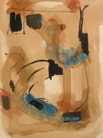 Peinture intitulée "rotation chinoise 2" par François Garros, Œuvre d'art originale, Huile