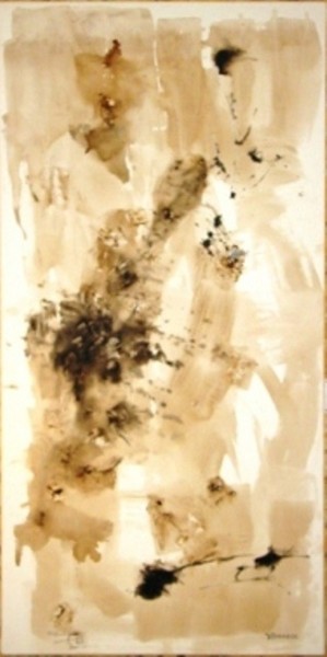 Peinture intitulée "Murmure I" par François Garros, Œuvre d'art originale, Huile