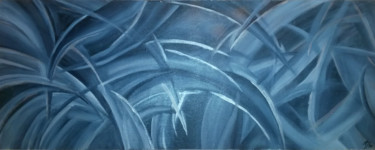 Painting titled "blue-waves.jpg" by Adolfo, Original Artwork, Acrylic