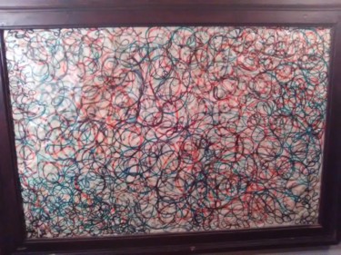 Painting titled "Dismanteled Seasons" by Dr. Rave, Original Artwork, Ink