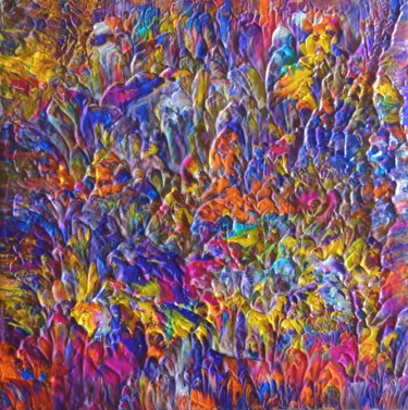 Peinture intitulée "Spring" par Ds Abstract Art Paintings, Œuvre d'art originale, Acrylique