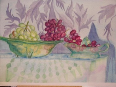 Painting titled "Grapes of Wrath" by Drew Gibson, Original Artwork