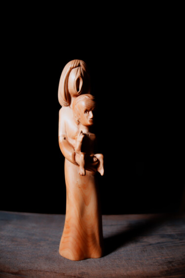 Rzeźba zatytułowany „statuette "fétiche…” autorstwa Anthony Gratien, Oryginalna praca, Drewno
