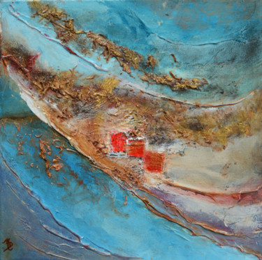 Pintura intitulada "abstraction 0421" por Monique Ducarton, Obras de arte originais, Acrílico