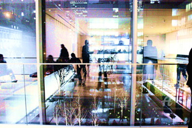 제목이 "Les murs de verre"인 사진 Duc Evelyna로, 원작, 디지털