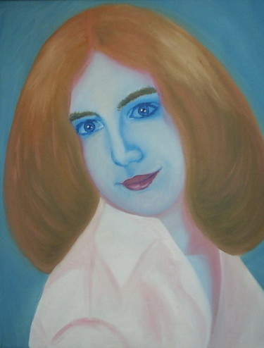 Painting titled "My Sister" by Maggie, Original Artwork, Oil