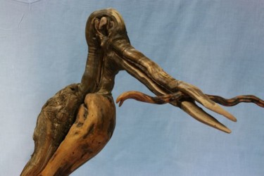 Sculpture titled "L'Heron et l'anguil…" by Antony Duff, Original Artwork