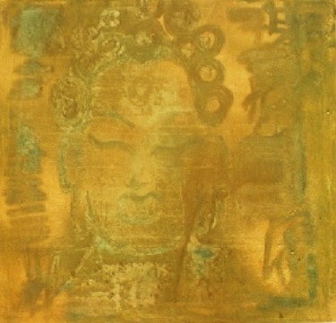 Peinture intitulée "ECSTATIC BUDDHA" par Neosculptural, Œuvre d'art originale