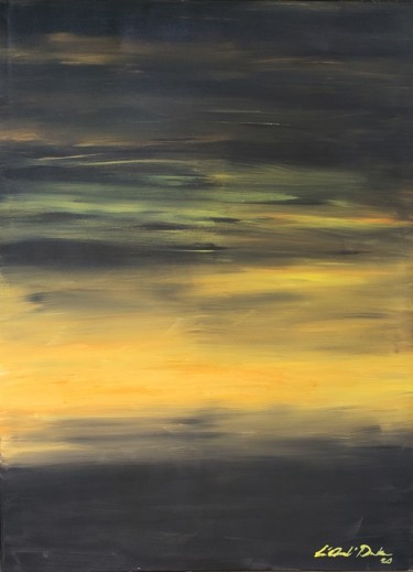 Pintura intitulada "The Dawn Of October" por Le' Andre' Jamol Dukes Le' Andre' Scott, Obras de arte originais, Acrílico