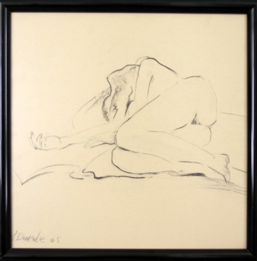 Painting titled "Nude" by Irena Dukule, Original Artwork