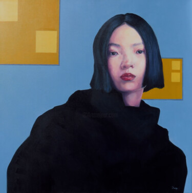 Malarstwo zatytułowany „NYC” autorstwa Dunja Jung, Oryginalna praca, Akryl