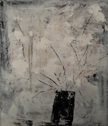 Peinture intitulée "Noir et blanc" par Jean-Pierre Duquaire, Œuvre d'art originale, Acrylique