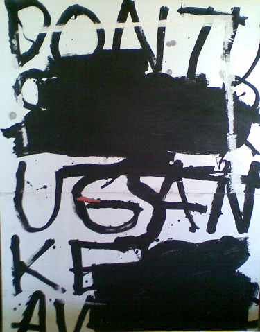 Tekening getiteld "don't use and keep…" door Dusan Stosic, Origineel Kunstwerk, Anders