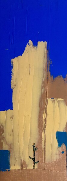 Картина под названием "Arizona 2" - Dutch Montana, Подлинное произведение искусства, Масло Установлен на Деревянная рама для…