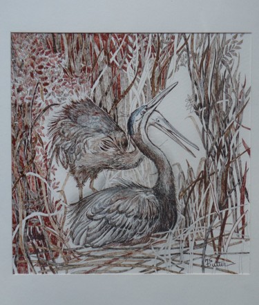 Peinture intitulée "tab01.jpg" par Monique Dutter-Lemierre, Œuvre d'art originale