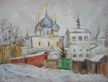 Картина под названием "Углич. Воскресенски…" - Dmitry Veltishchev, Подлинное произведение искусства