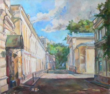 Картина под названием "Потаповский переуло…" - Dmitry Veltishchev, Подлинное произведение искусства