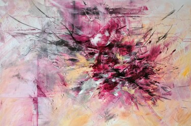 Painting titled "explosion" by Dyani, Original Artwork, Acrylic