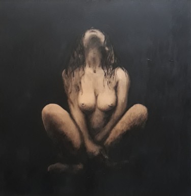 "Series nude #11" başlıklı Tablo Dzmitry Vasilenka tarafından, Orijinal sanat, Akrilik