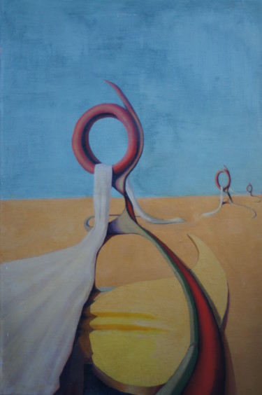 Malerei mit dem Titel "granica.jpg" von Dzogaz, Original-Kunstwerk, Öl