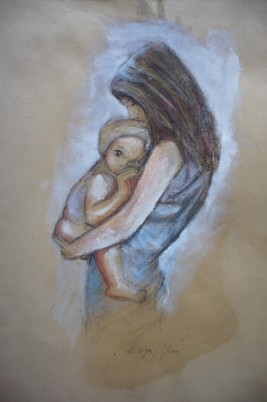 Dibujo titulada "mama.jpg" por Dzogaz, Obra de arte original